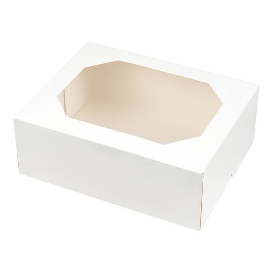 9.5" White Window Treat Boxes by Celebrate It®, 3ct.